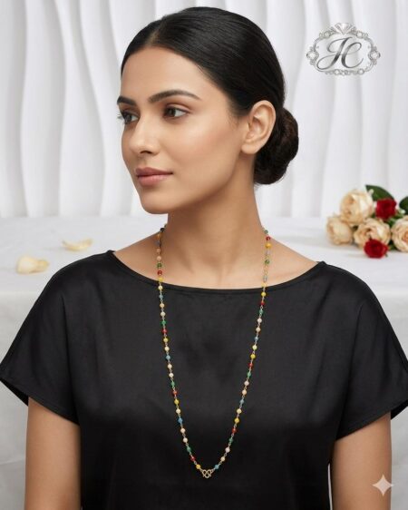 8 Pidi Multi Gems Stone Mala
