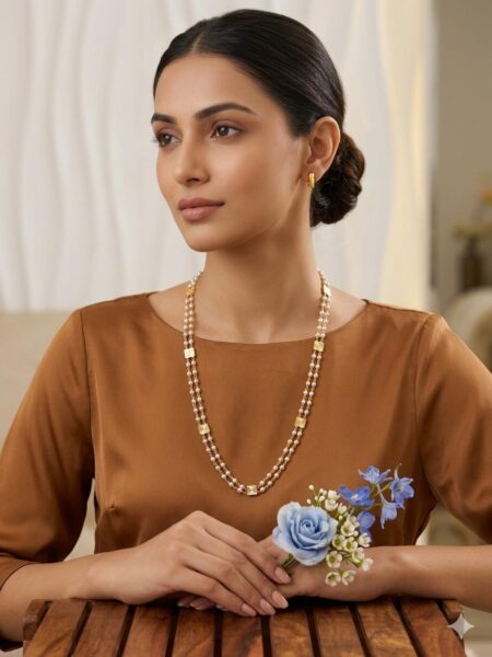 Special Pearl Chain – Premium Gold Replica
