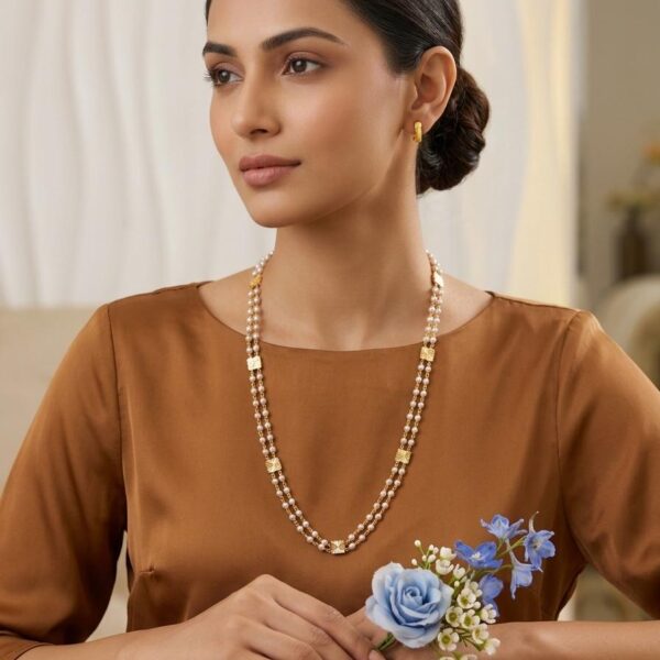 Special Pearl Chain – Premium Gold Replica