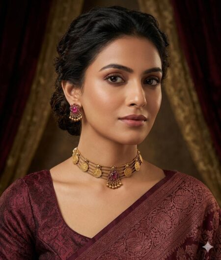Palakka Coin Choker Set
