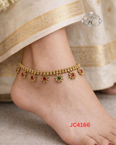 Navaratna Bloom Anklet