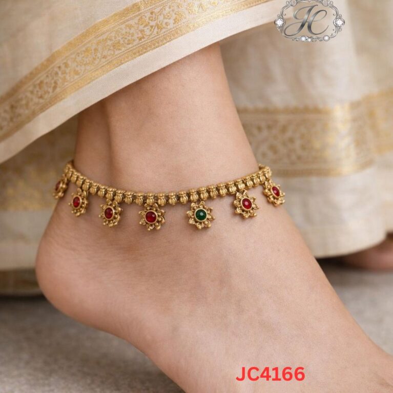 Navaratna Bloom Anklet