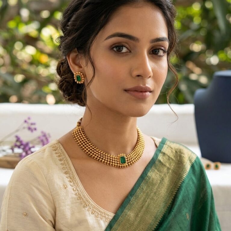 Emerald Elegance Necklace
