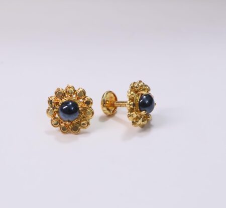 Midnight Bloom Studs