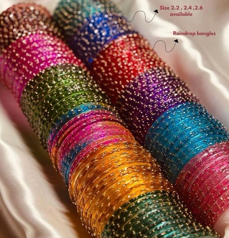 Raindrops Bangles