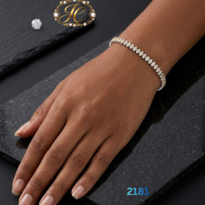Gold and Diamond Tone Bracelet