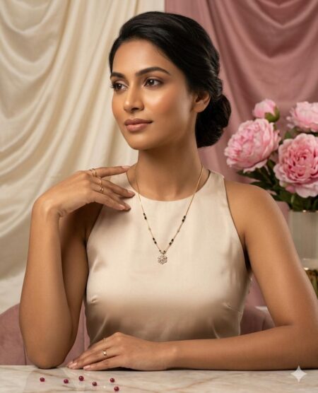 Elegant Daily Wear Mangalsutra Style Necklace