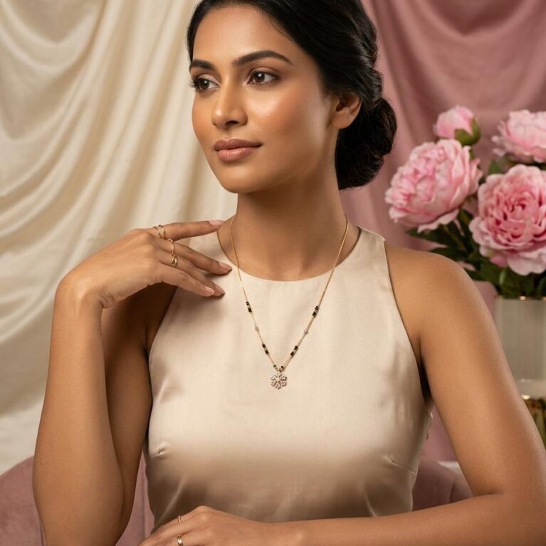 Elegant Daily Wear Mangalsutra Style Necklace