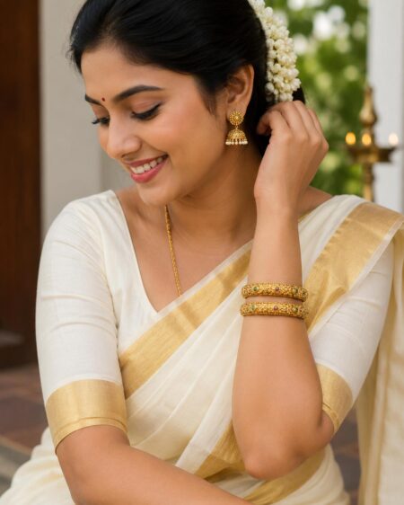 Swarna Pushpa Heritage Bangles