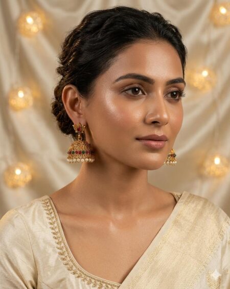 Non Idol Kemp Jhumka