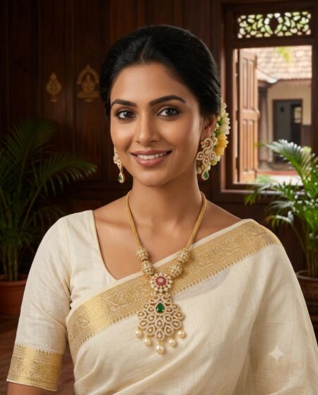 AD Peacock Pendant Necklace Set
