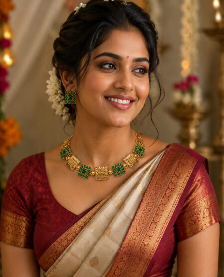 Haritha Mayura Necklace Set