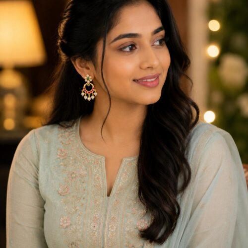  Mini Chandbali Pearl Earrings