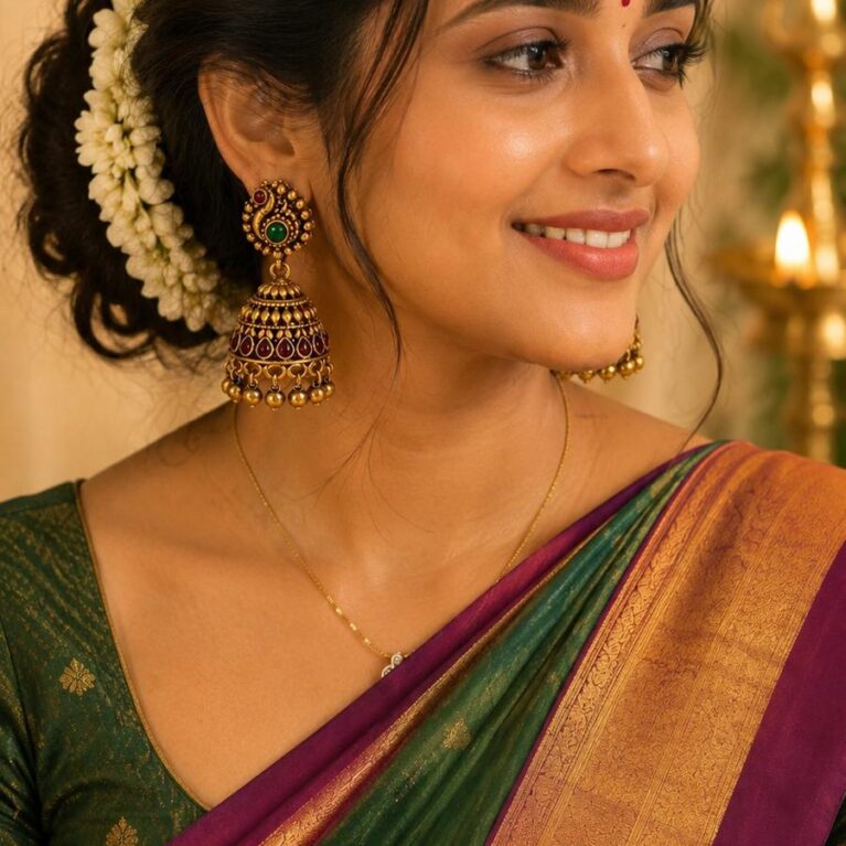 Manjari Antique Jhumka