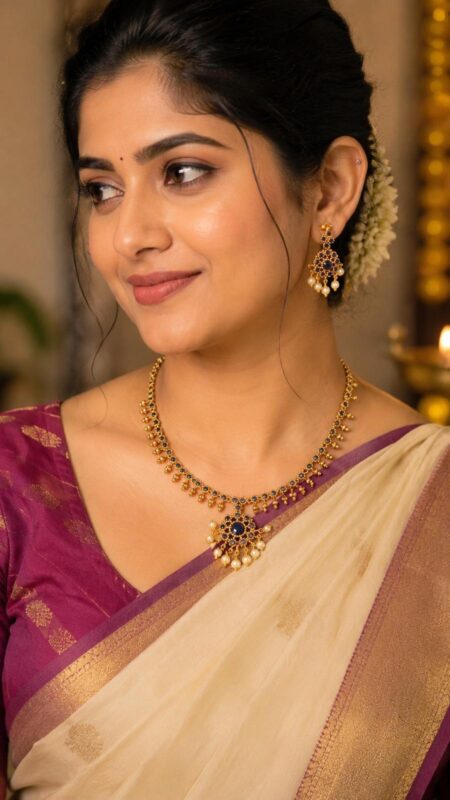 Midnight Pearl Heritage Necklace Set