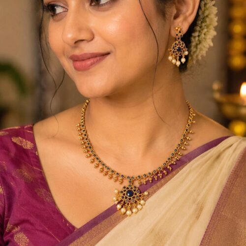 Midnight Pearl Heritage Necklace Set