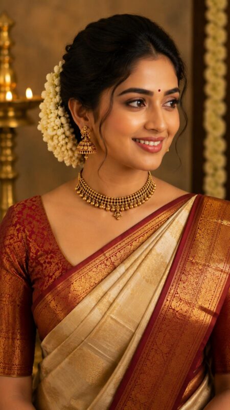 Antique Temple Lakshmi Choker Set