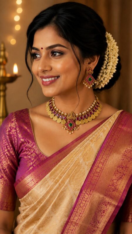 Lakshmi Kaasu Heritage Necklace Set