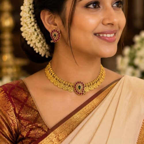 Mayura Lakshmi Kaasu Set